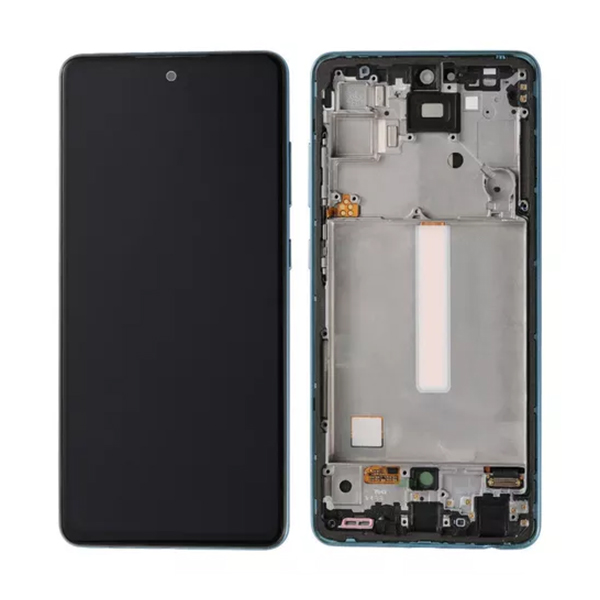pantalla-completa-samsung-a-samsung-a52-5g-sm-a525m-compatible-verde-plata-incell-con-marco