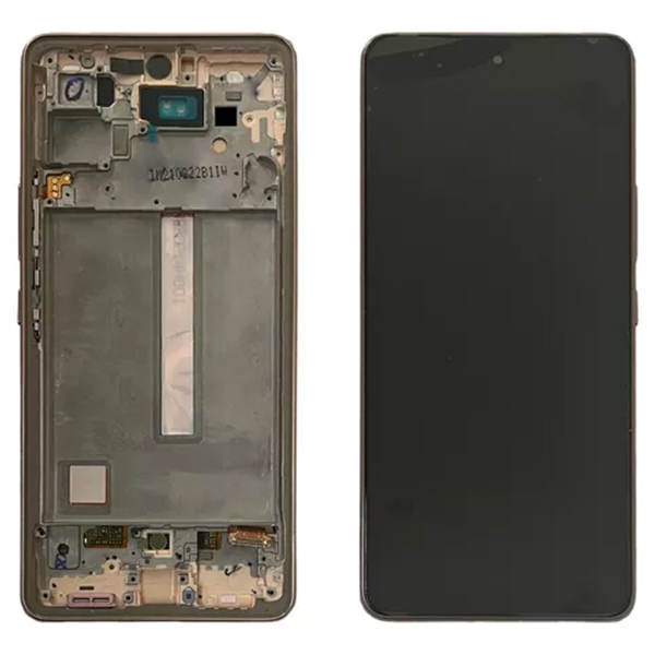 pantalla-completa-samsung-a-samsung-a53-5g-compatible-dorado-con-marco-incell-sin-funcion-de-huella