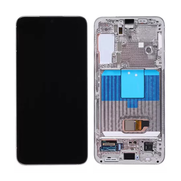 pantalla-completa-samsung-s-s22-compatible-blanco-con-marco-oem