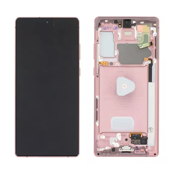 pantalla-completa-samsung-note-samsung-note-20-compatible-oled-con-marco-dorado-sk-oled