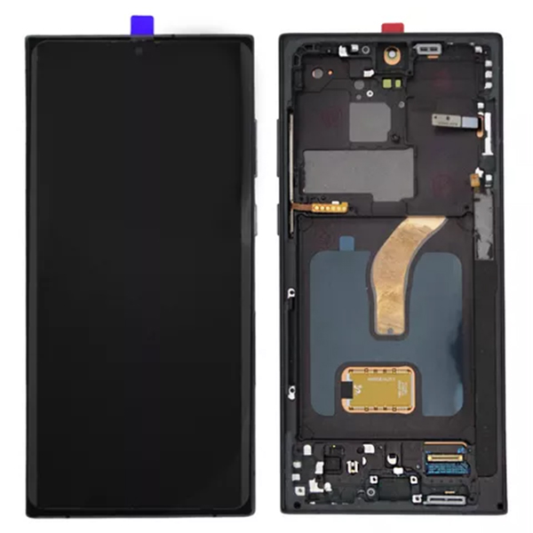 pantalla-completa-samsung-s-s22-ultra-compatible-negro-con-marco-oem